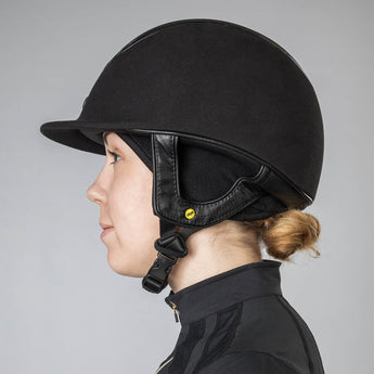 Back on Track fleece headband with mesh top and Iontex® lining for breathability, warmth, and comfort