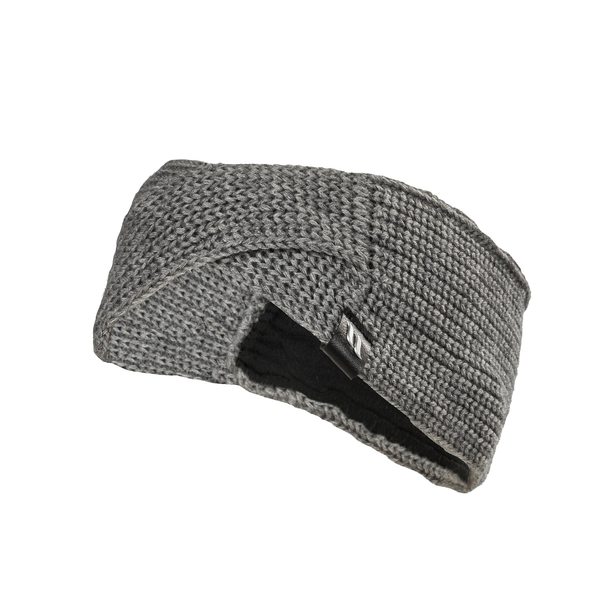Back on Track Nora wool-blend knitted twist headband with infrared tech for stylish warmth and comfort