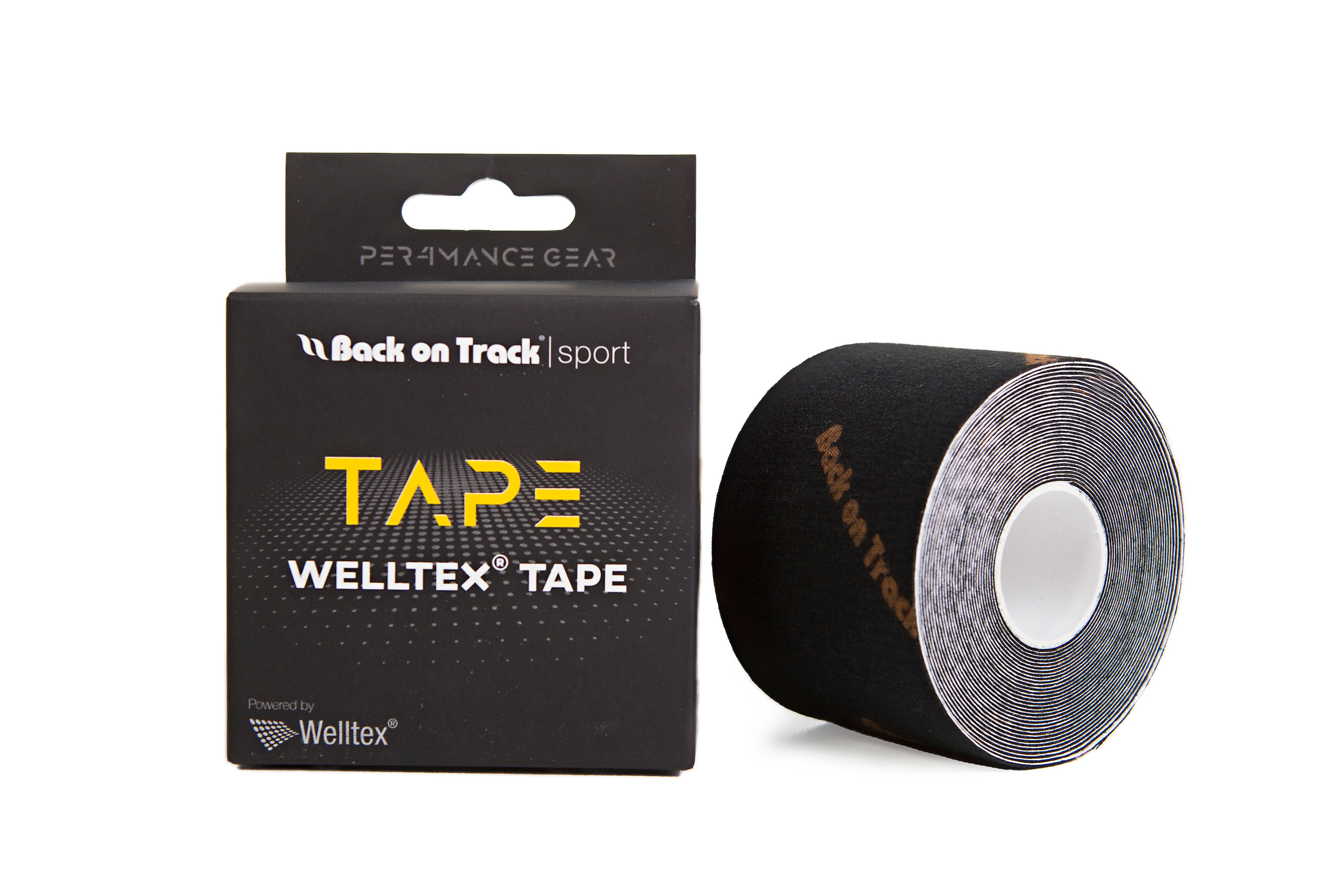 Back on Track P4G Welltex tape with infrared tech for targeted support, recovery, and improved circulation