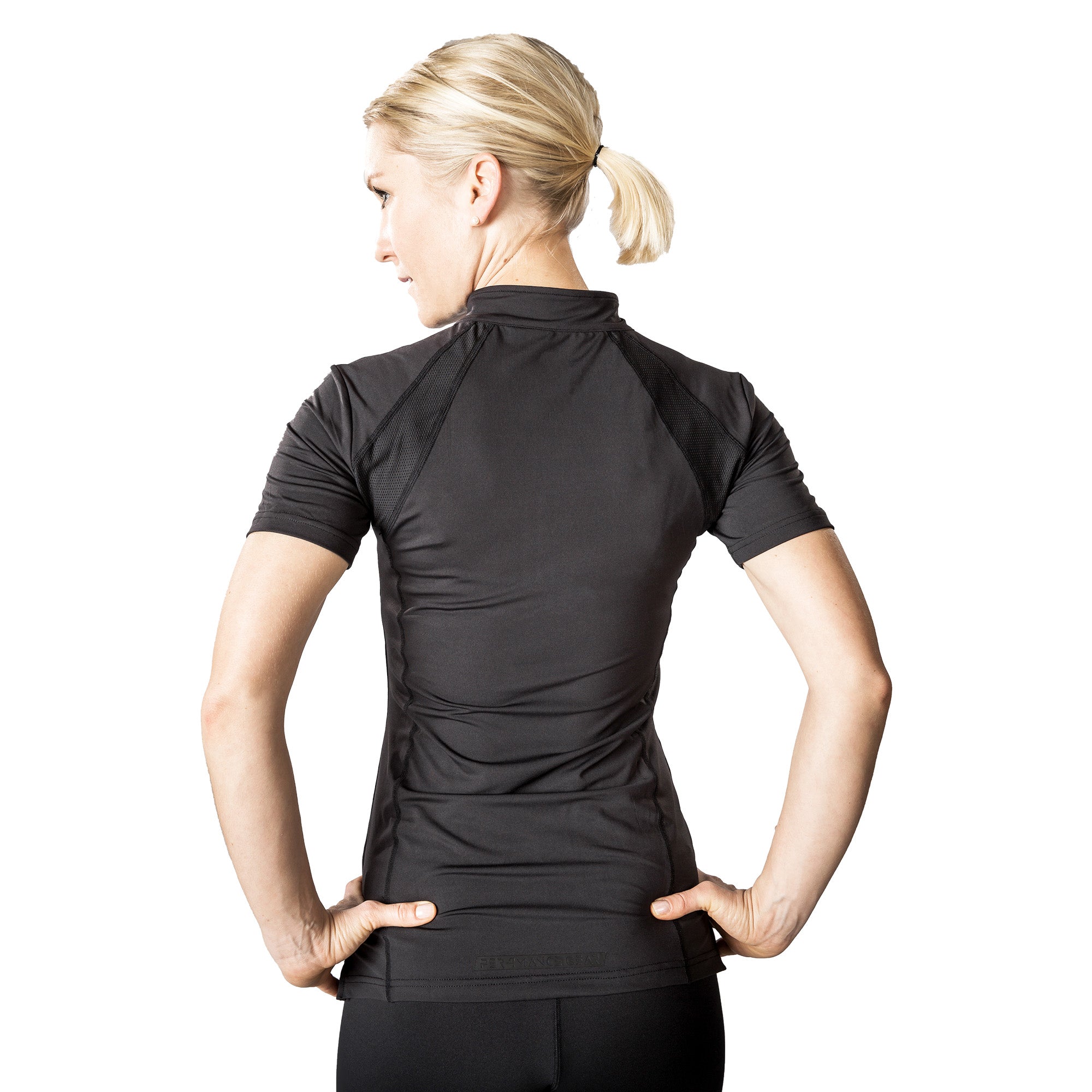 Back on Track Olivia Women's P4G Short Sleeve Top – breathable, stylish, and supportive for active or casual wear