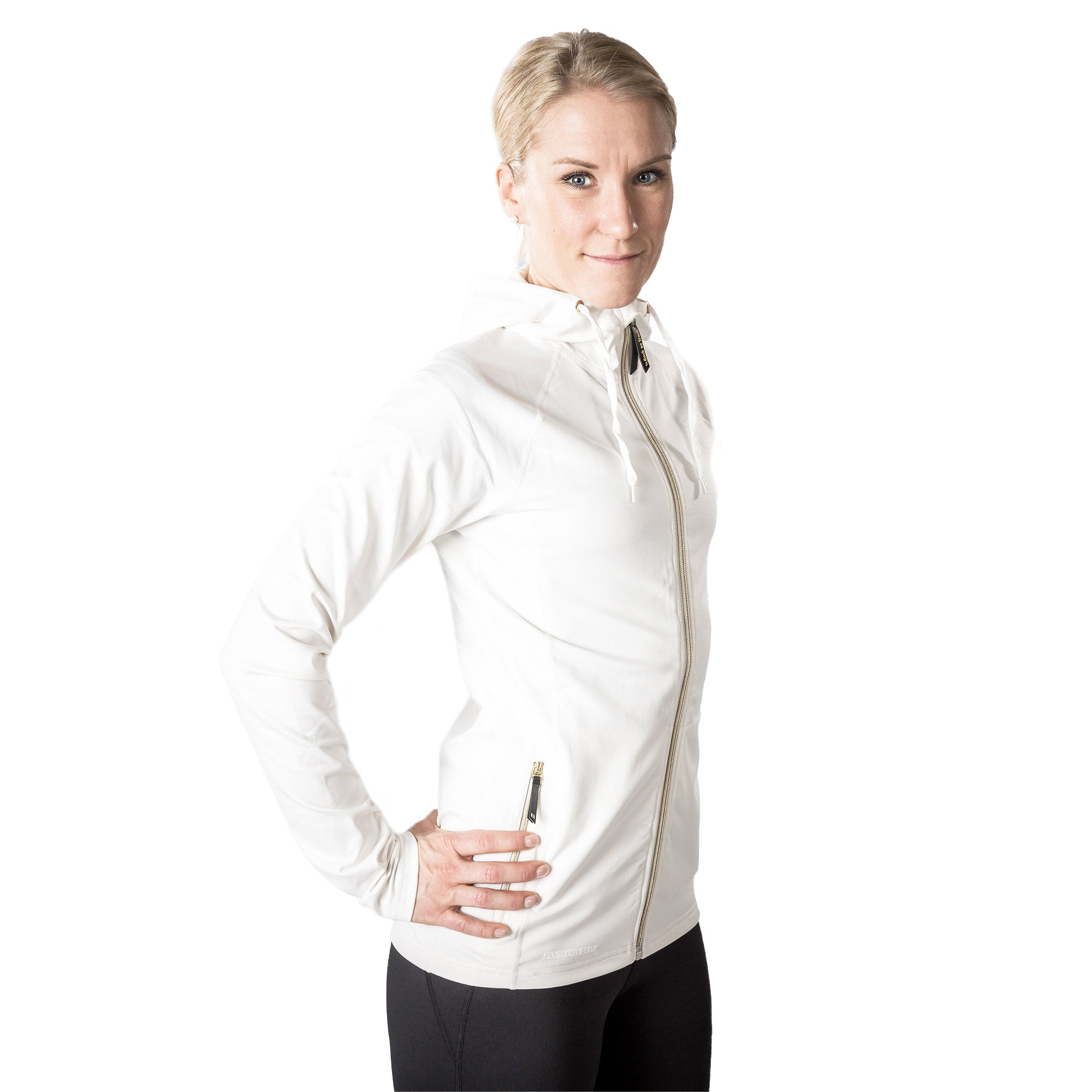 Back on Track Alissa P4G Hooded Jacket for women, stylish and breathable with therapeutic far infrared benefits
