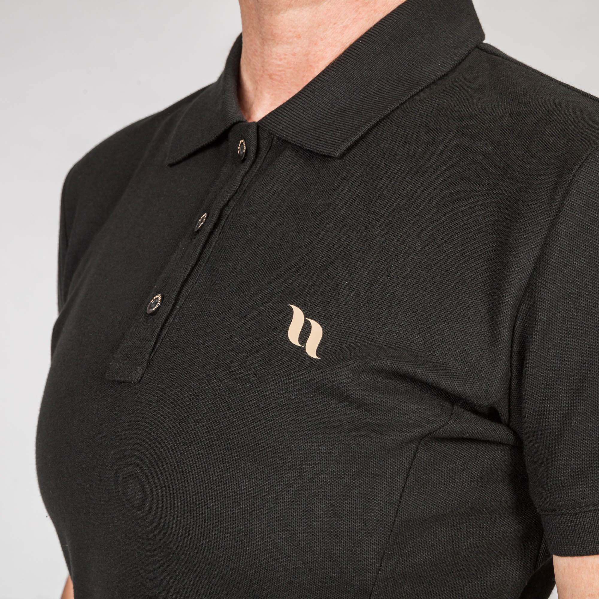 Back on Track Anne women's polo shirt with classic fit, breathable fabric, and infrared technology for all-day comfort