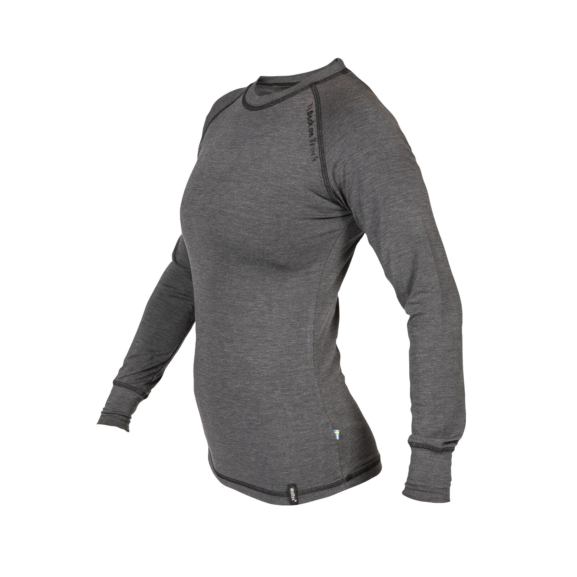 Back on Track Lydia women's long sleeve base layer with sleek fit, breathable fabric, and infrared technology