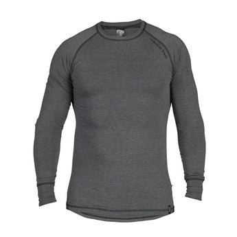Back on Track Issac men's long sleeve base layer with athletic fit, breathable fabric, and infrared technology support