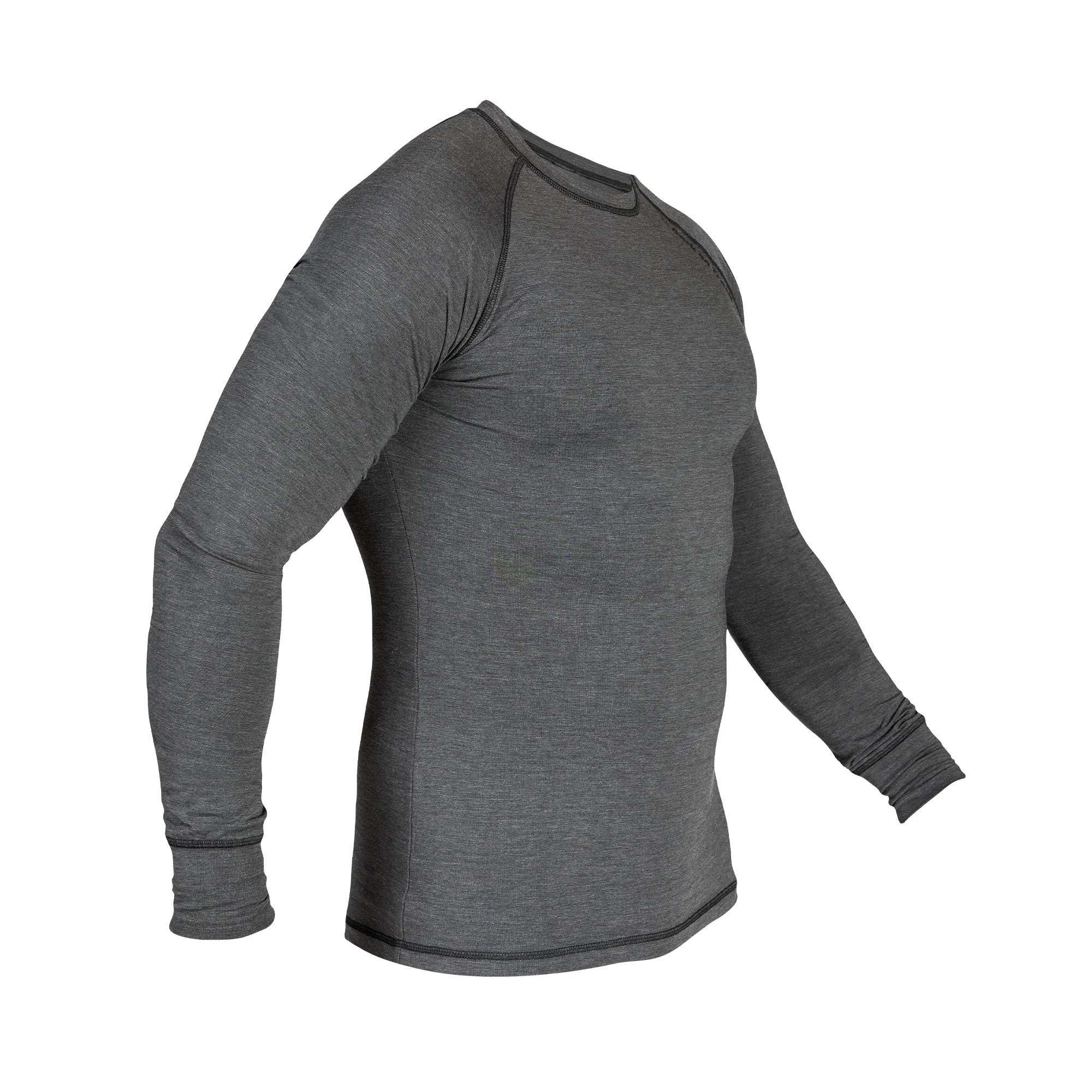 Back on Track Issac men's long sleeve base layer with athletic fit, breathable fabric, and infrared technology support