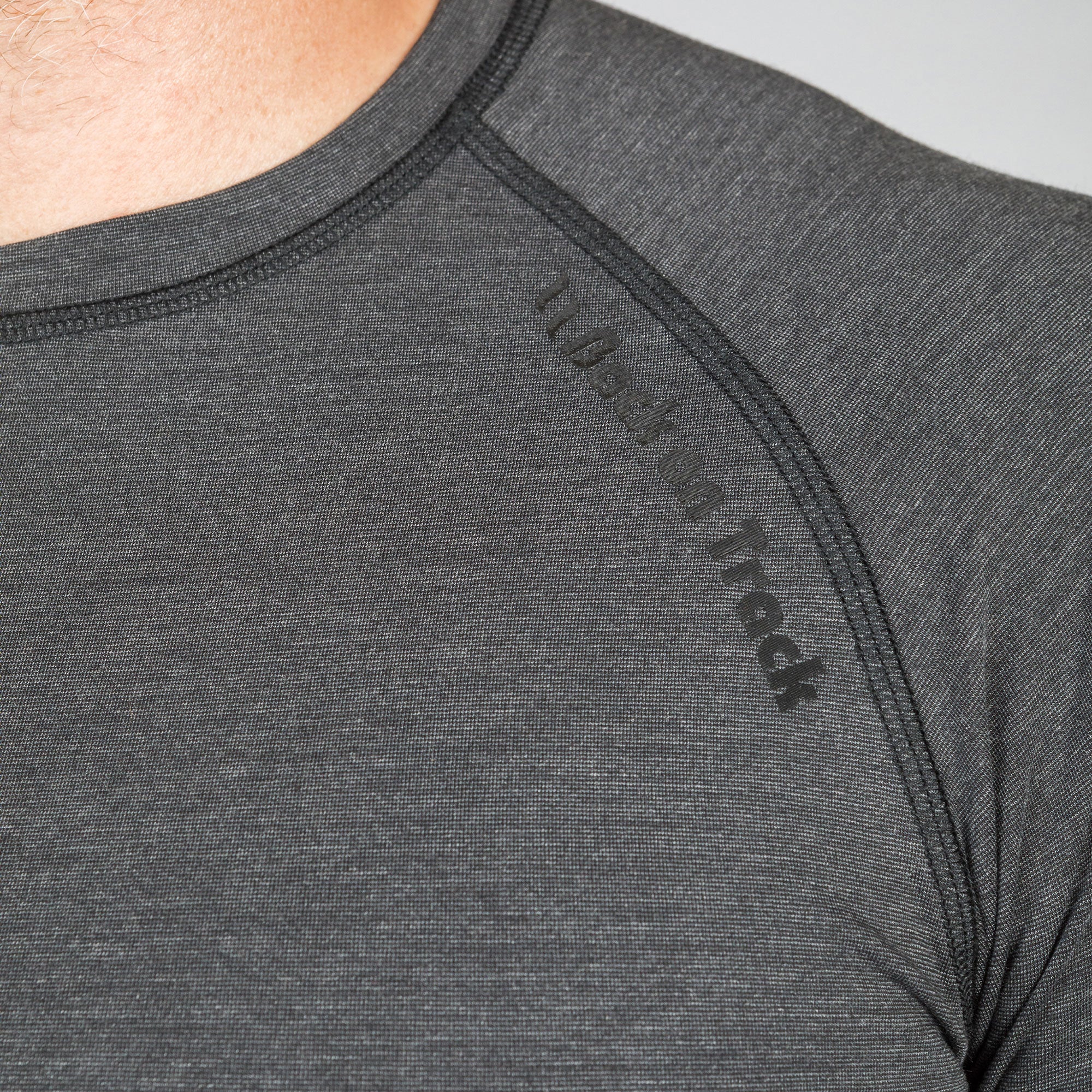 Back on Track Issac men's long sleeve base layer with athletic fit, breathable fabric, and infrared technology support