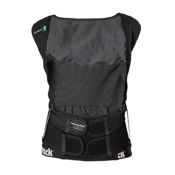Back on Track Posture Support Vest with ergonomic design, adjustable fit, and infrared fabric for back alignment