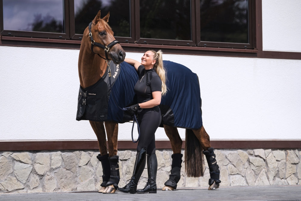 Back on Track Royal Deluxe Hock Boots with padding for joint support, comfort, and therapeutic benefits