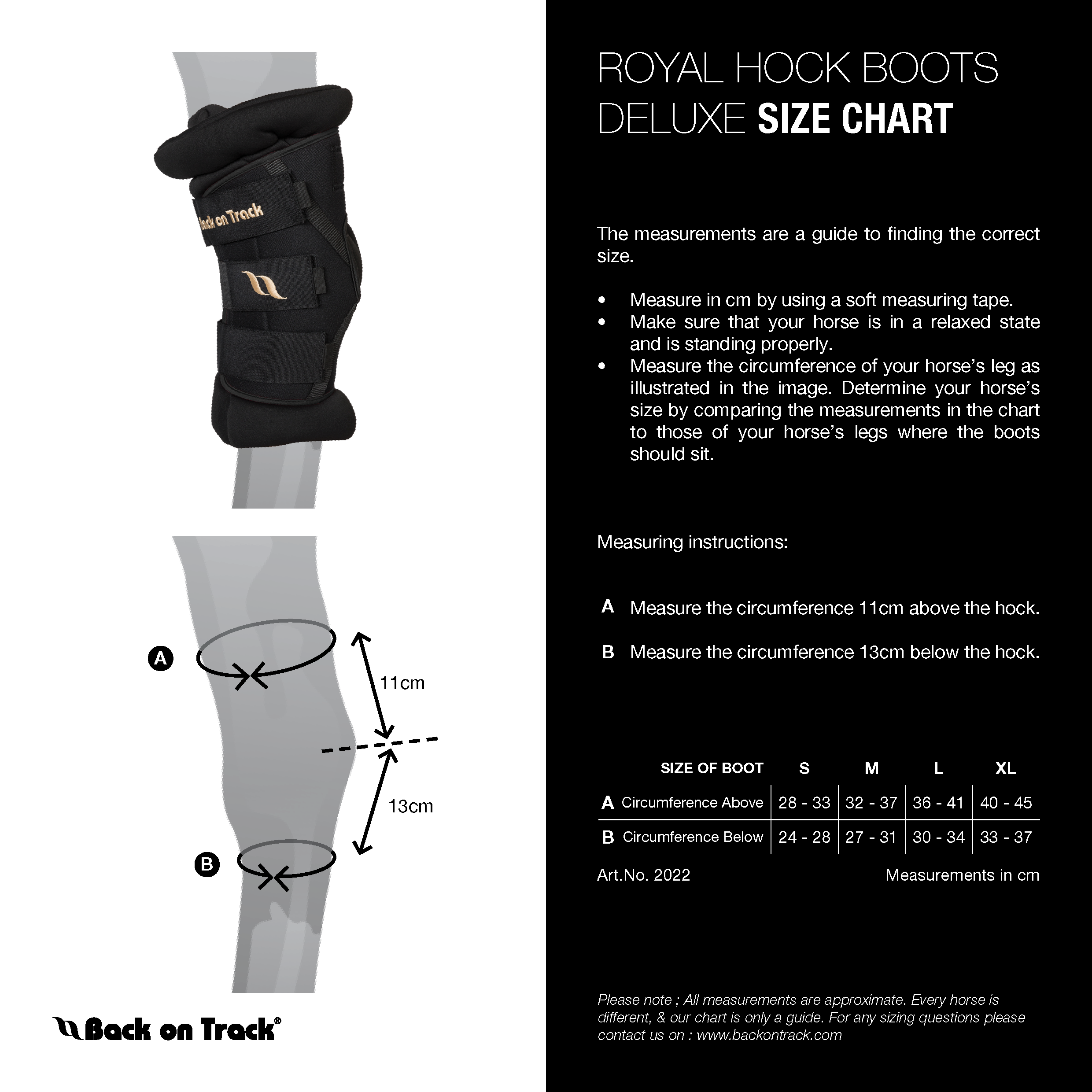 Back on Track Royal Deluxe Hock Boots with padding for joint support, comfort, and therapeutic benefits