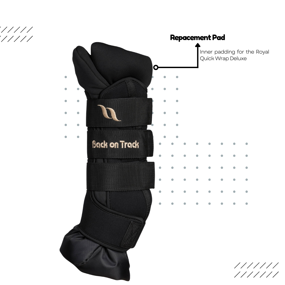Back on Track Royal Quick Wraps Deluxe replacement padding for added comfort, support, and easy wrap maintenance