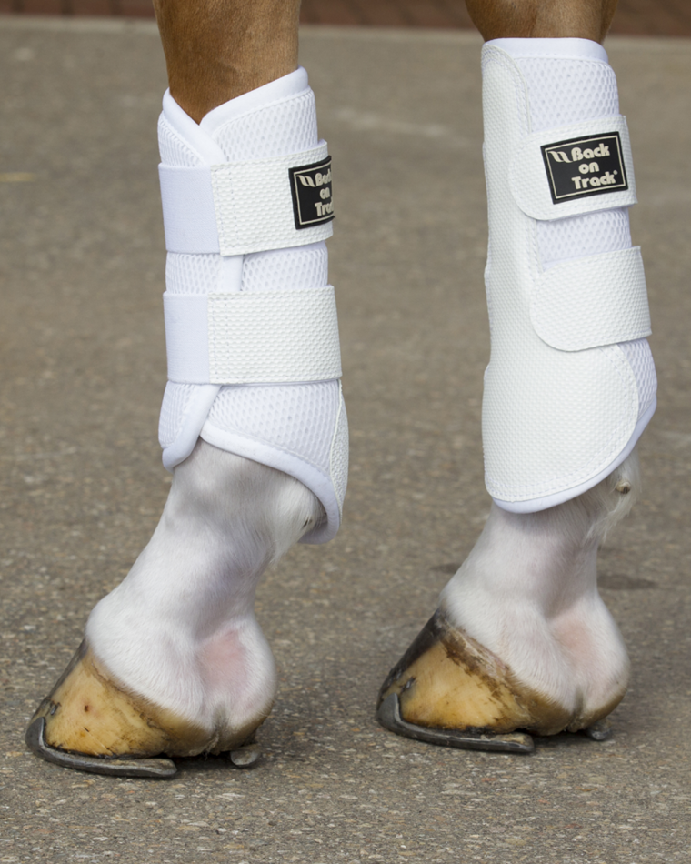 Back on Track 3D Mesh Splint Boots – breathable, protective, and supportive boots for horse leg comfort and recovery
