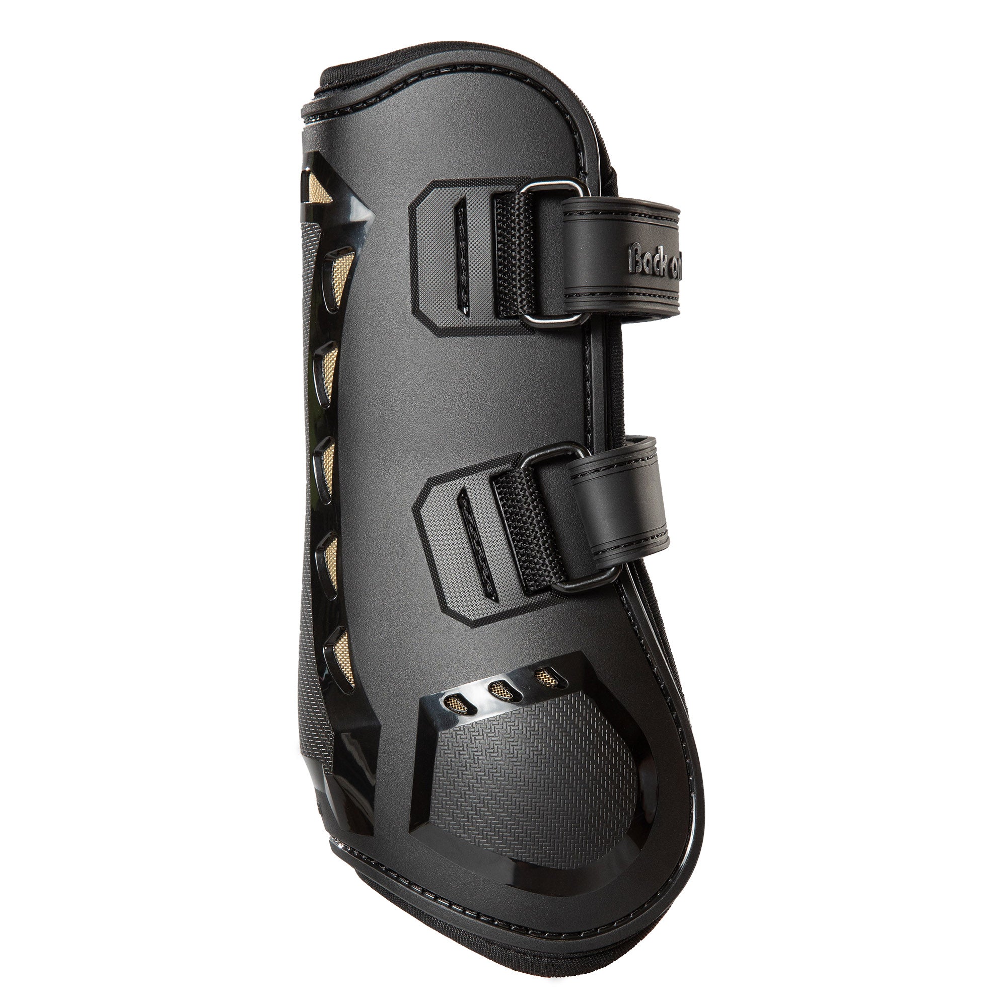 Airflow Tendon Boots with 3D mesh, Welltex® lining, and vents for breathable, shock-absorbing leg protection