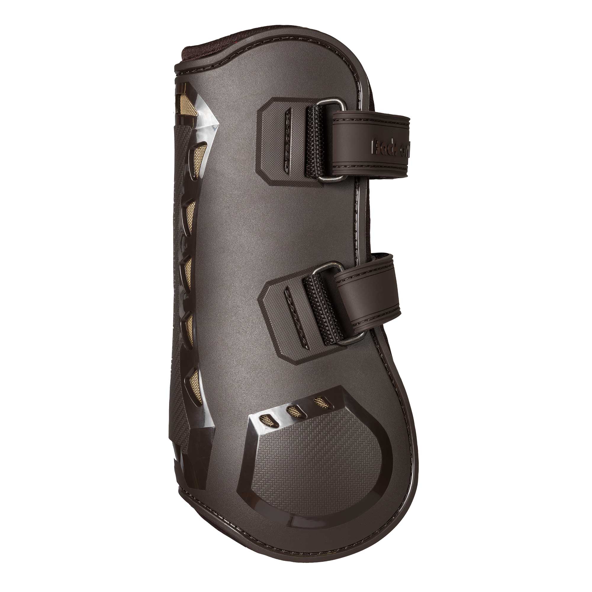 Airflow Tendon Boots with 3D mesh, Welltex® lining, and vents for breathable, shock-absorbing leg protection