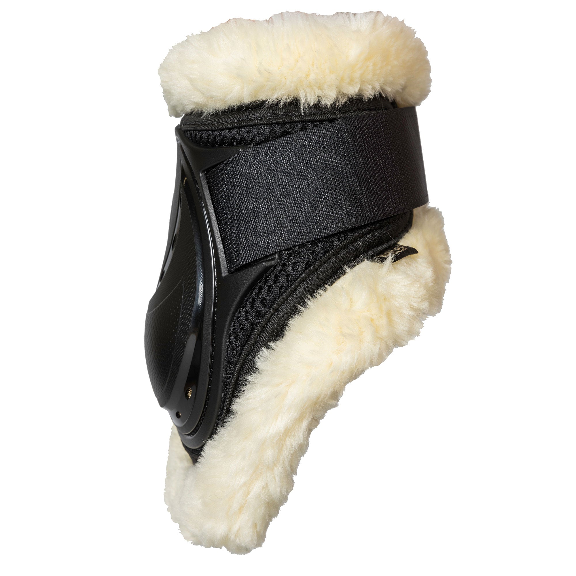 Airflow Fetlock Boots with faux fur lining, breathable mesh, and Welltex® for comfort, support, and protection
