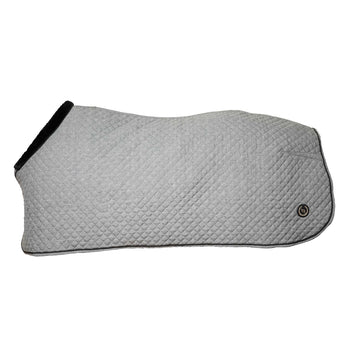 Haze Horse Show Quilt Cooler with quilted fabric, fleece trim, and Welltex® tech for comfort, warmth, and recovery