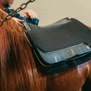 Back on Track Western Saddle Pad Liner – breathable, supportive liner for enhanced horse comfort and saddle protection