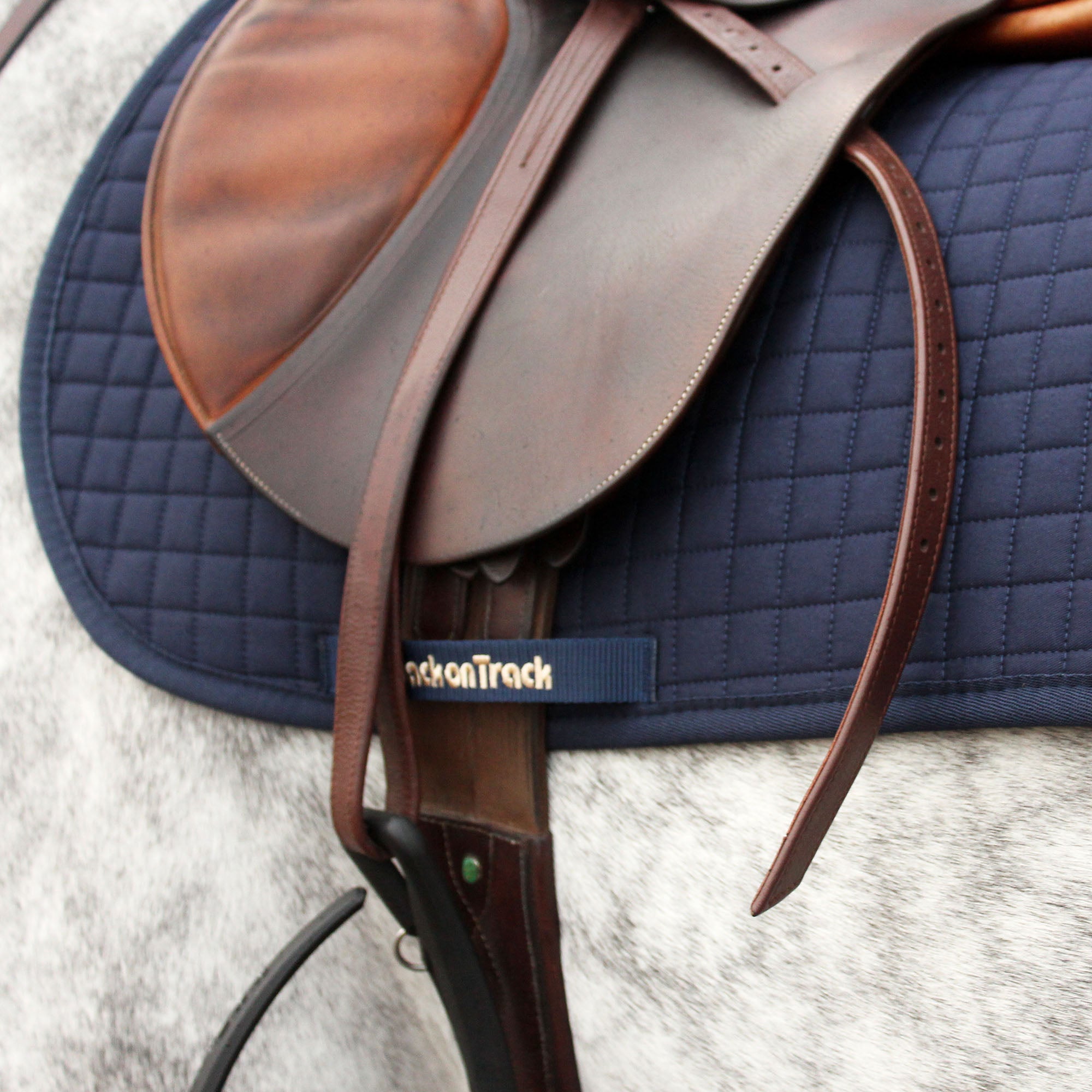 No.1 All-Purpose Saddle Pad with Welltex®, contoured fit, and breathable fabric for comfort and performance