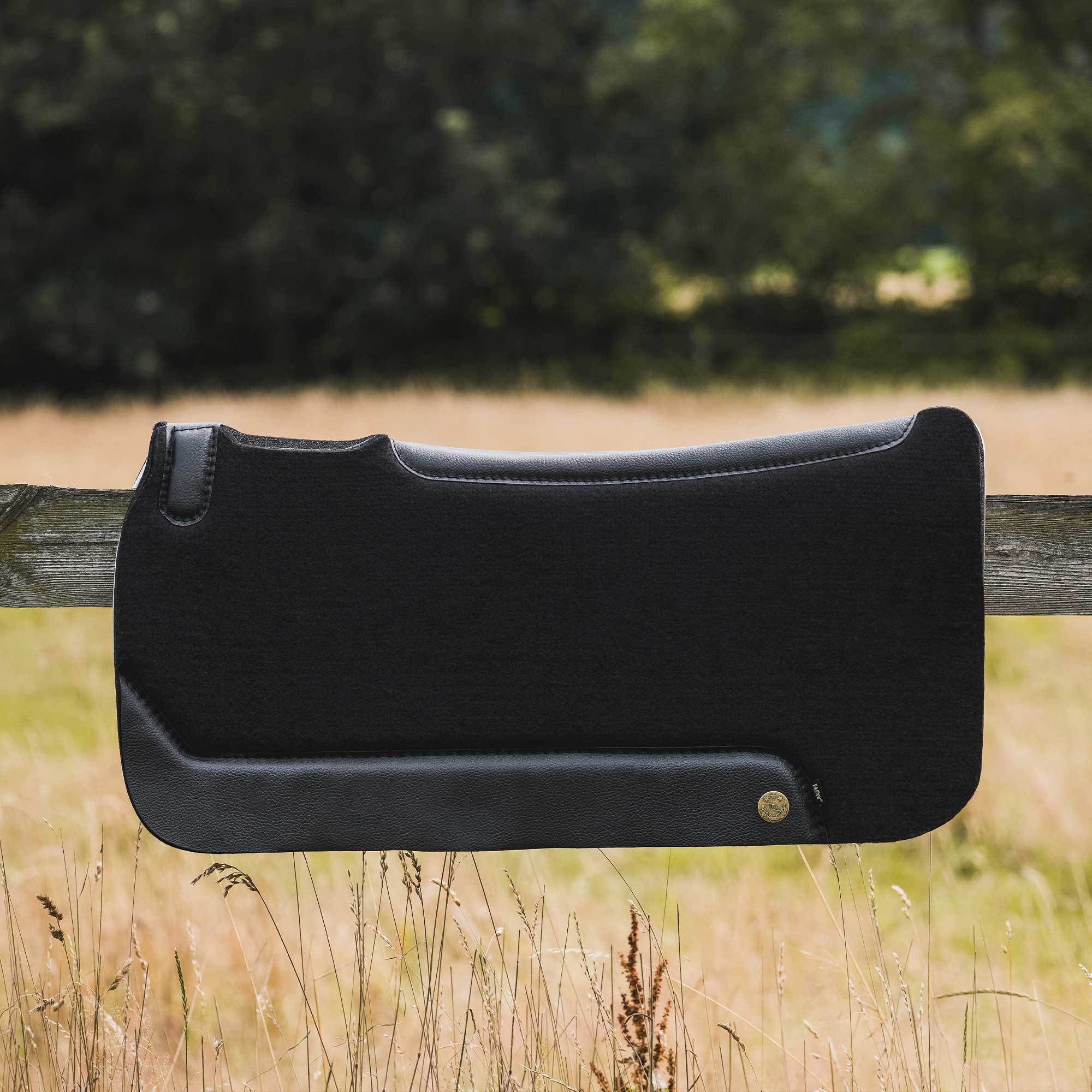 Maddox Western Saddle Pad with Welltex®, layered foam, and felt for comfort, fit, and moisture control