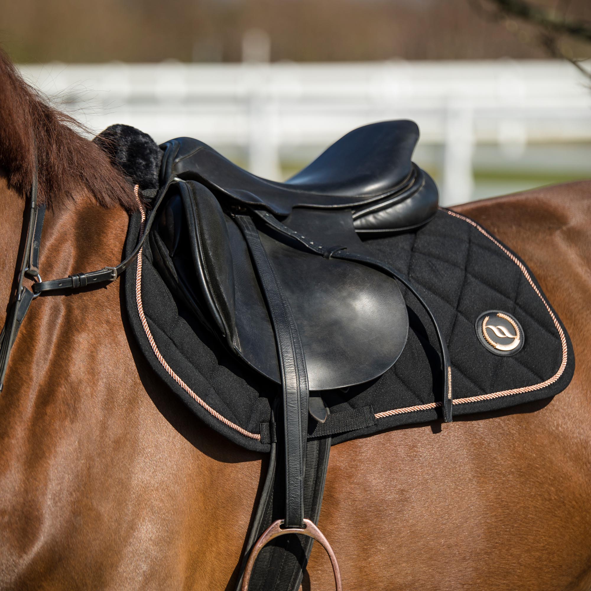 Back on Track Haze Collection All Purpose Saddle Pad – stylish, breathable, and supportive for daily riding