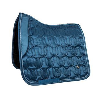 Back on Track Deep Nights Dressage Saddle Pad with elegant design, breathable comfort, and therapeutic support