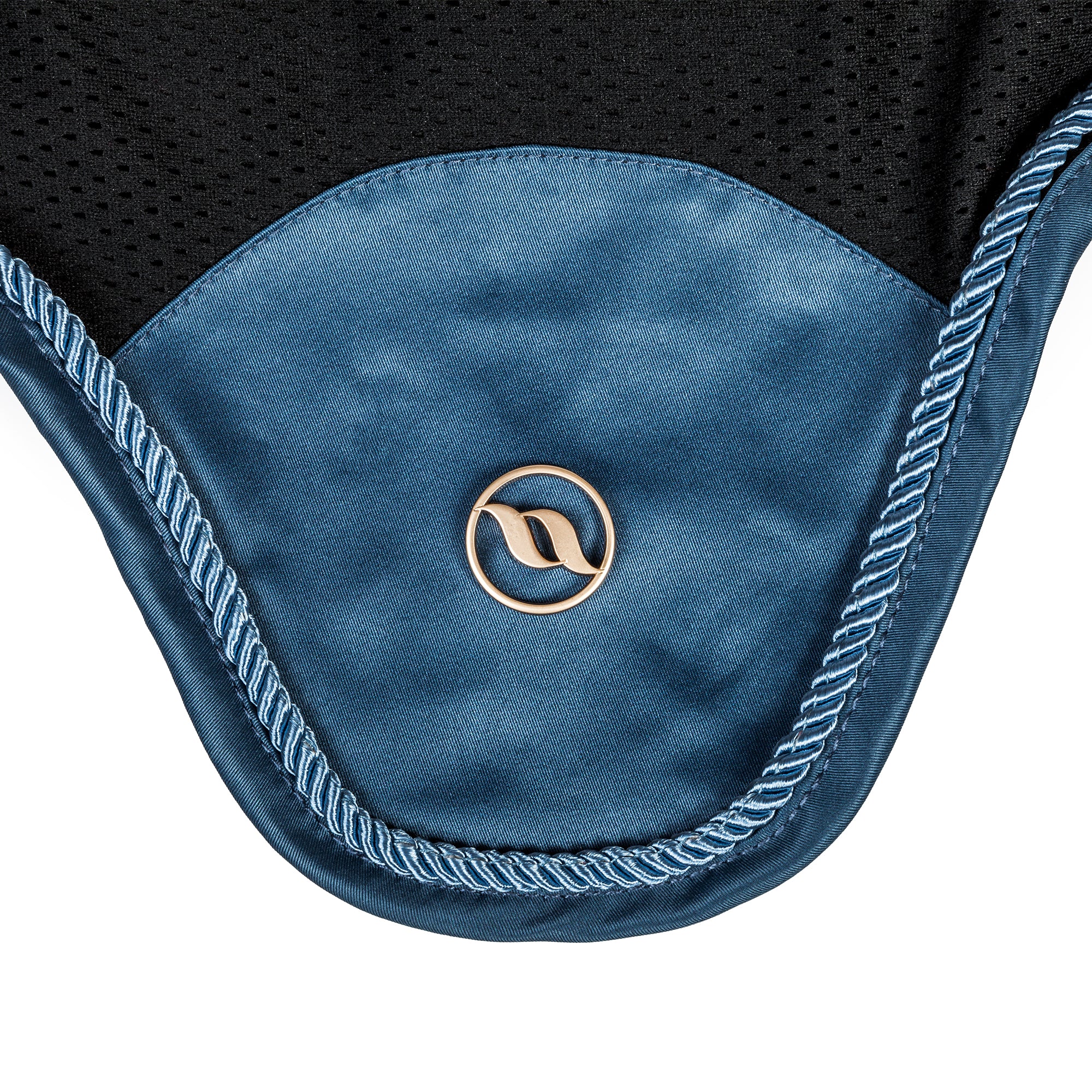 Back on Track Deep Nights Horse Bonnet in various colors with elegant trim and breathable ear covers