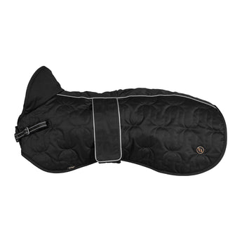 Back on Track Deep Nights dog coat with thermal fleece lining, water-resistant shell, and infrared fabric for warmth