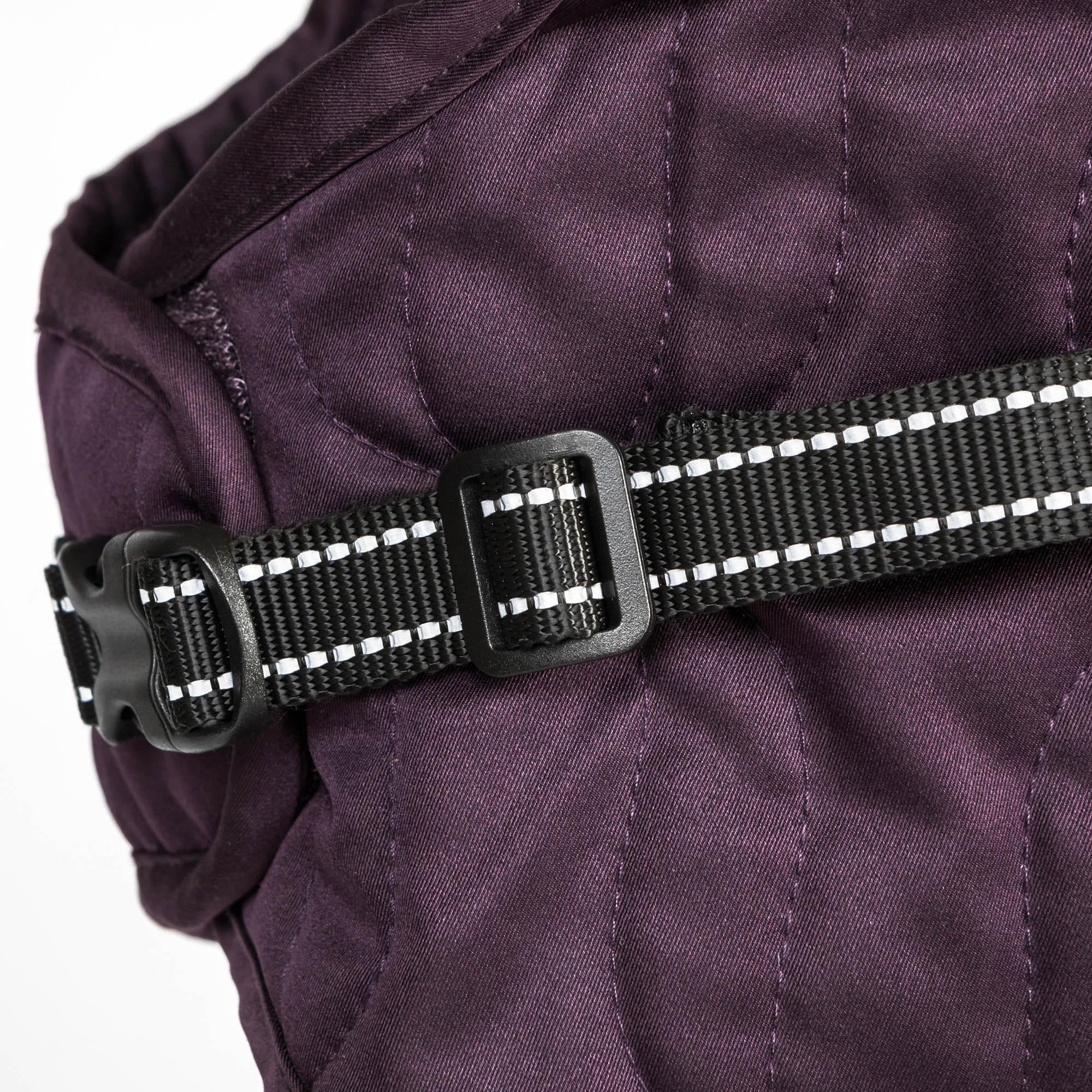 Back on Track Deep Nights dog coat with thermal fleece lining, water-resistant shell, and infrared fabric for warmth