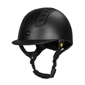 Back on Track NEOZ EQ3 helmet with MIPS safety system, sleek design, and ventilation for rider comfort and protection