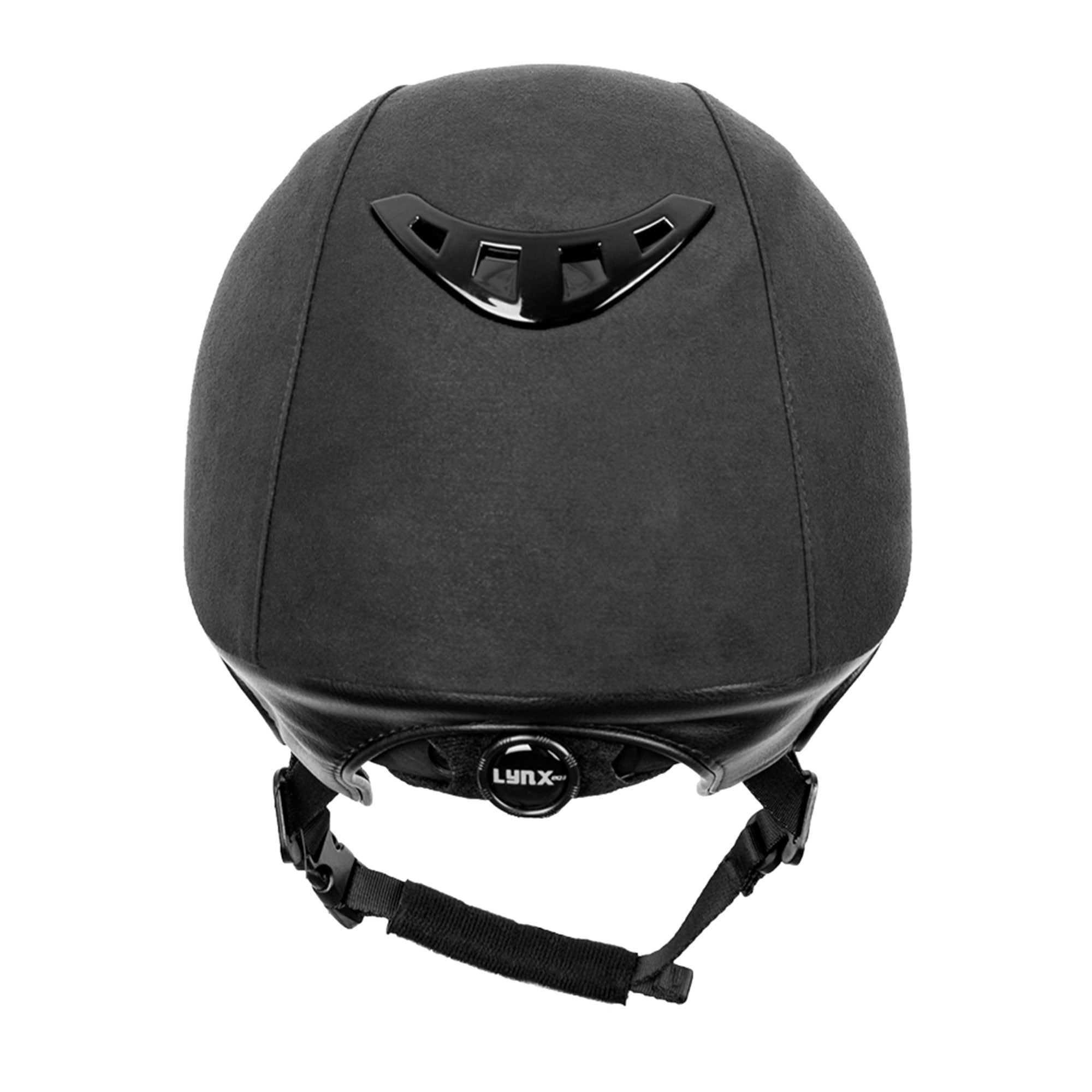 Back on Track Lynx Micromocca riding helmet with matte finish, safety features, and infrared comfort lining