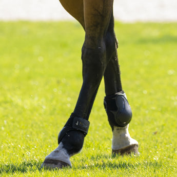 Airflow Fetlock Boots with breathable mesh, Welltex® lining, and secure fit for support, comfort, and protection