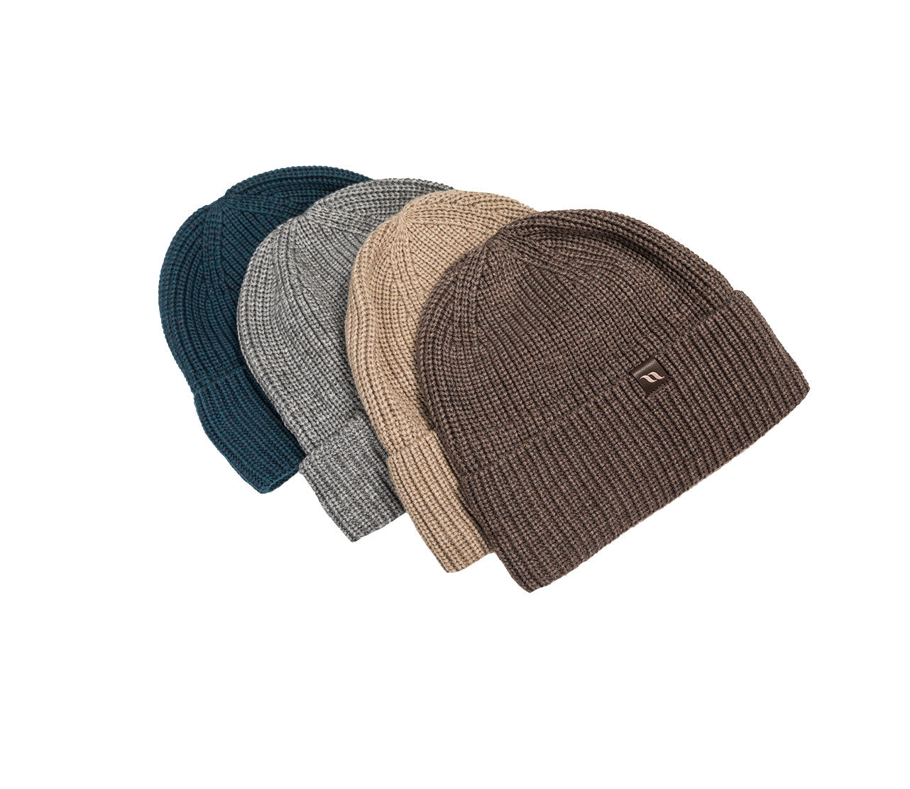 Back on Track Ava wool-blend knitted beanie with cuff and infrared tech for cozy warmth and stylish comfort