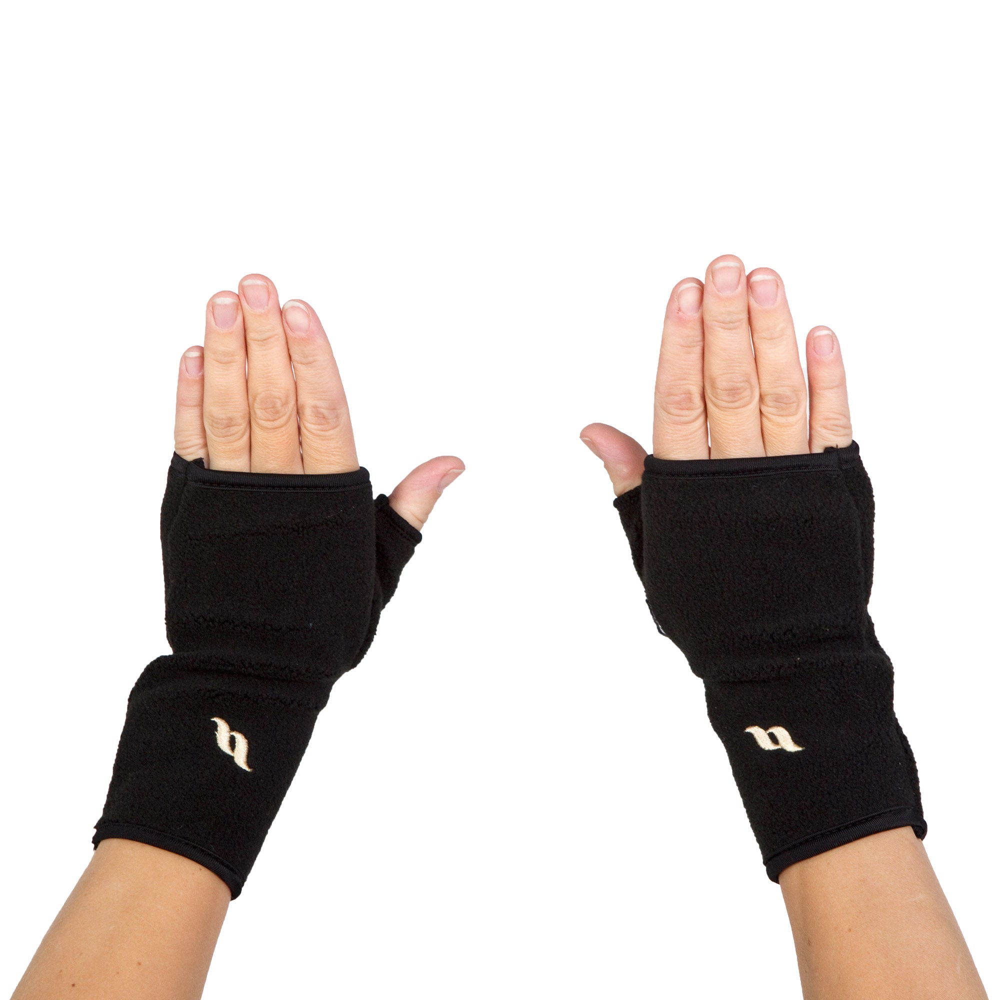 Back on Track fleece wrist cover with thumb hole, lined with Iontex® for warmth, comfort, and joint support