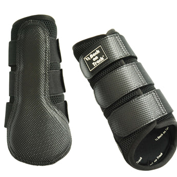 Back on Track 3D Mesh Therapeutic Horse Splint Boots Black