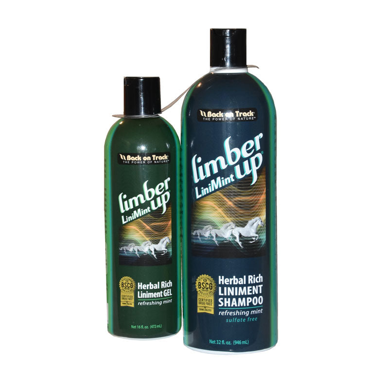 Back on Track Limber Up Liniment – soothing, for muscle relief, recovery, and coat care