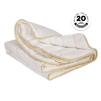Back on Track mattress pad with infrared technology for restful sleep, muscle recovery, and all-night comfort