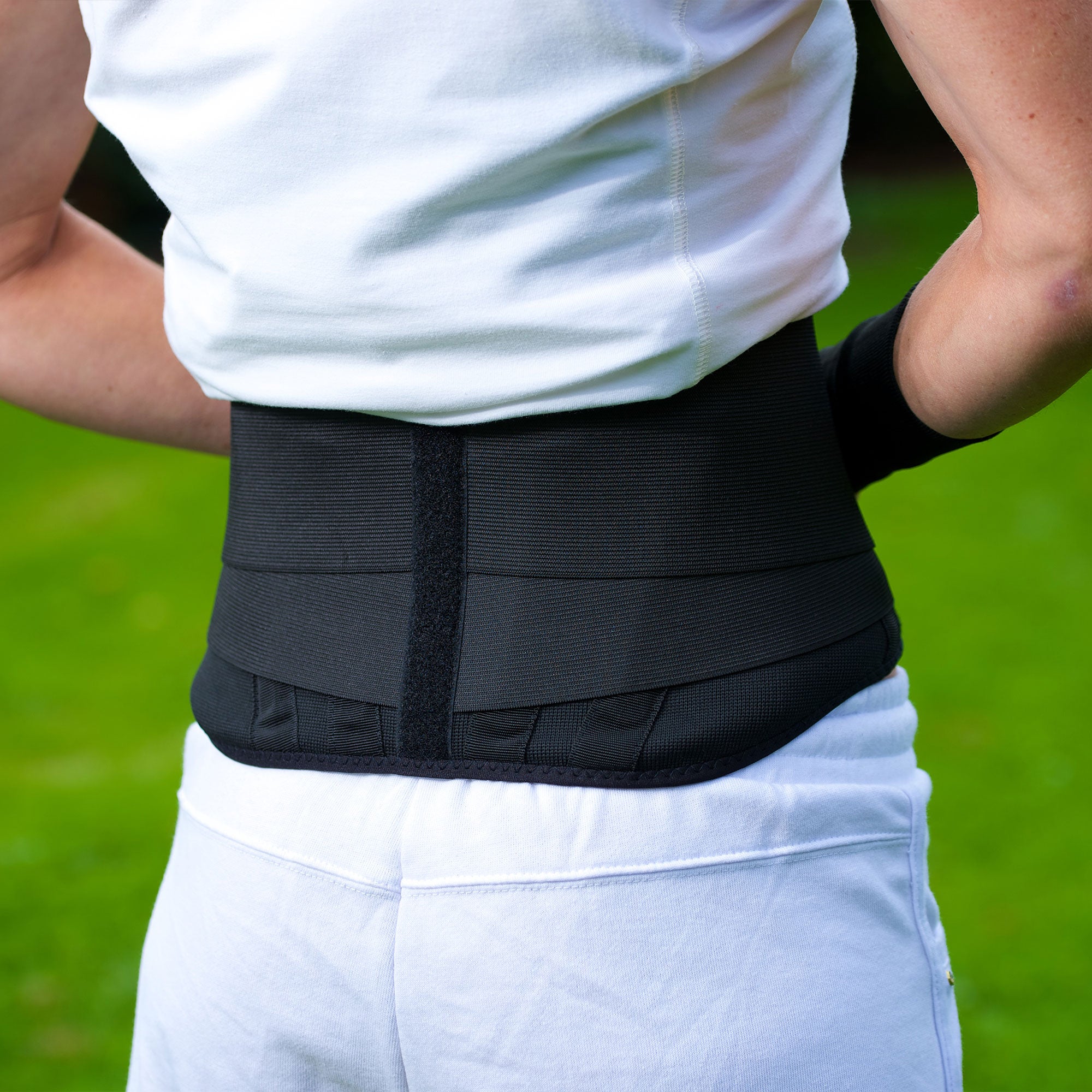 Therapeutic Back Support Brace - Narrow Front, Joint and Muscle Protection