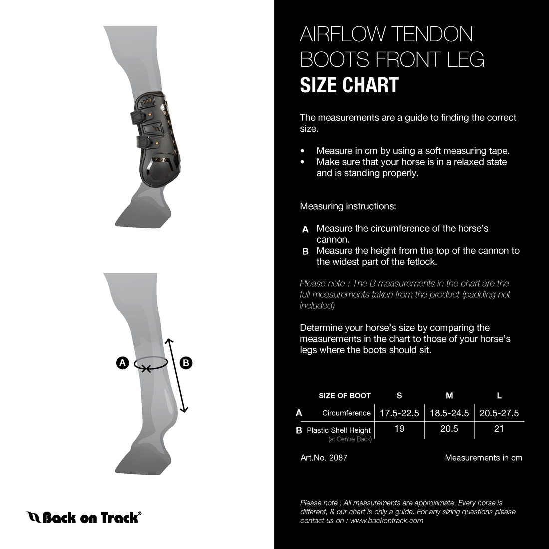 Airflow Tendon Boots