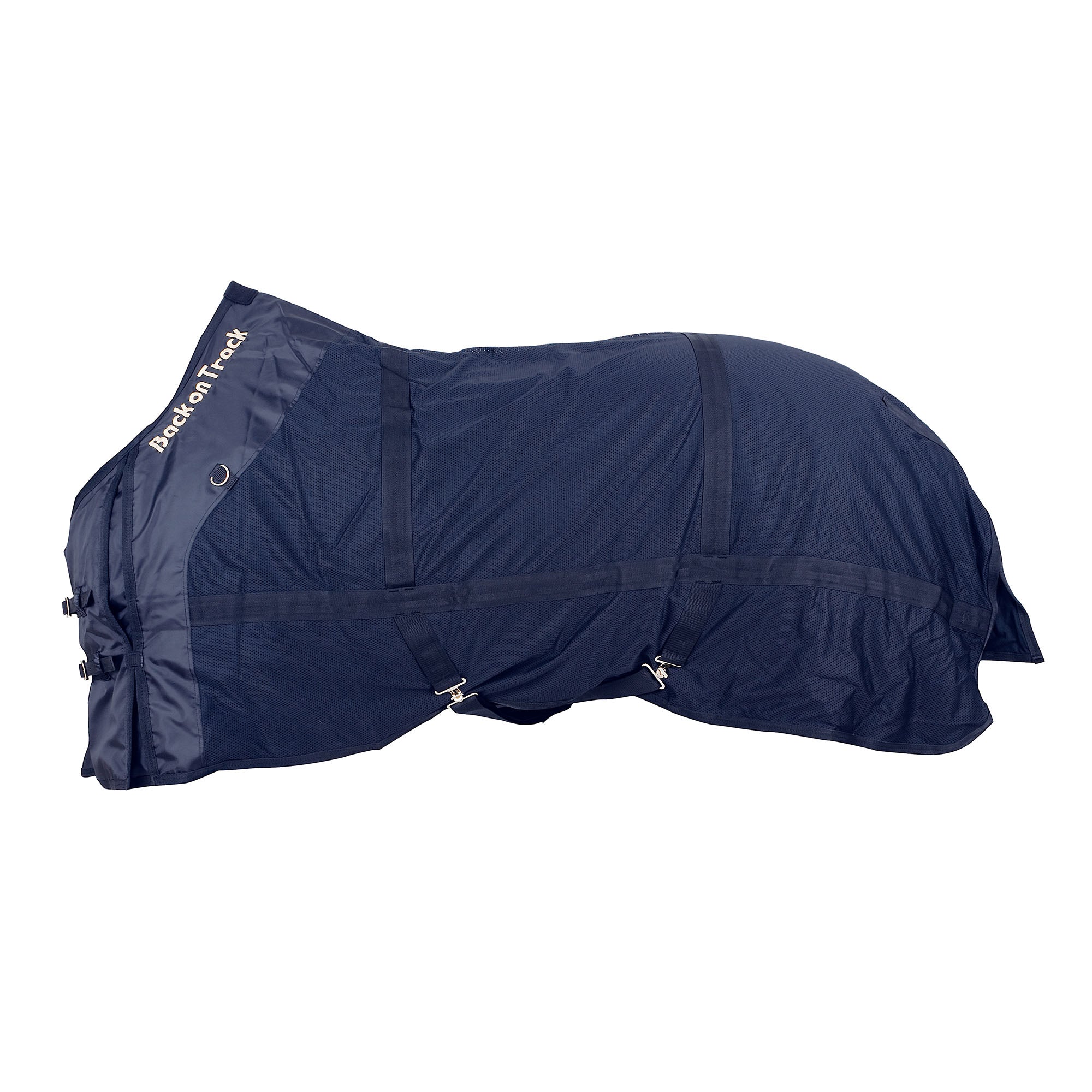 Back on Track Therapeutic Horse Mesh Sheet Navy