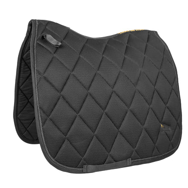 Back on Track Airflow Dressage Saddle Pad with breathable mesh and ergonomic design for horse comfort