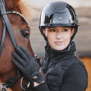 Caracas Glossy Riding Helmet
