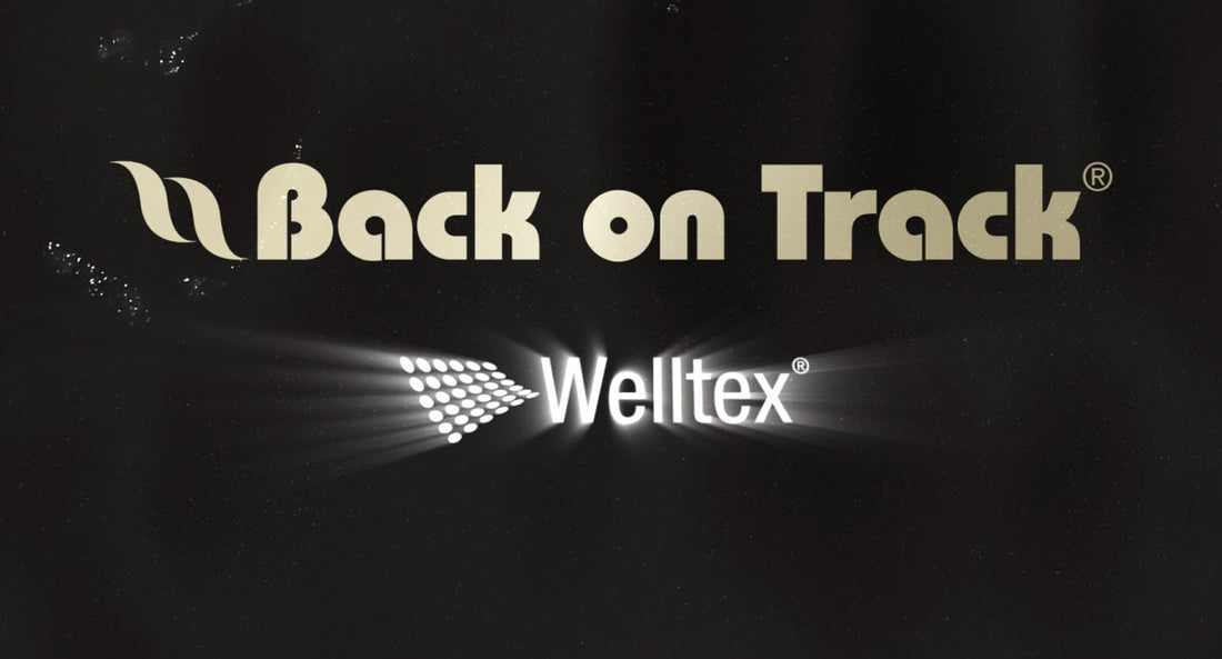 Genouillère Décontractante en Tissu Welltex , BACK ON TRACK