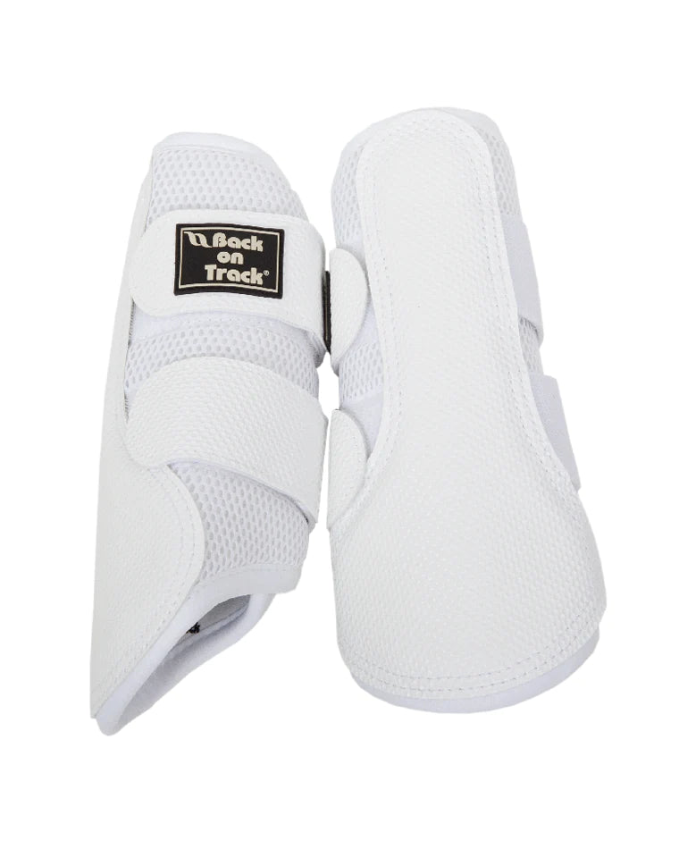 Back on Track 3D Mesh Therapeutic Horse Splint Boots White