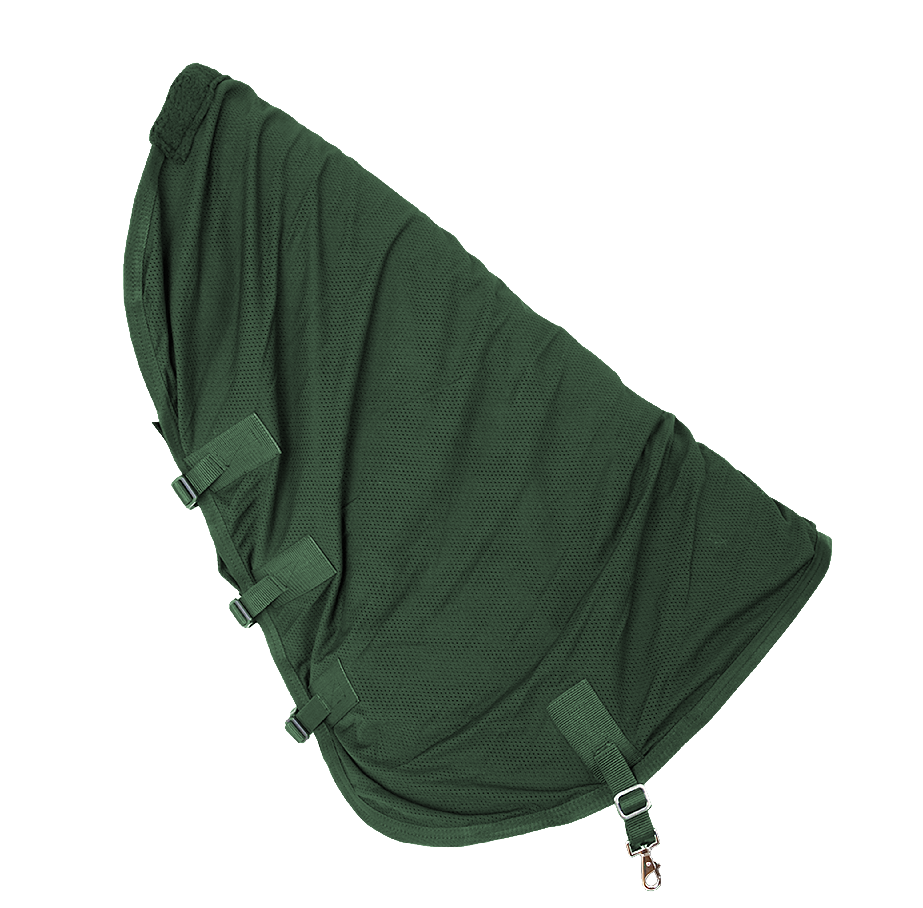 Back on Track Therapeutic Horse Mesh Neck Cover Hunter Green